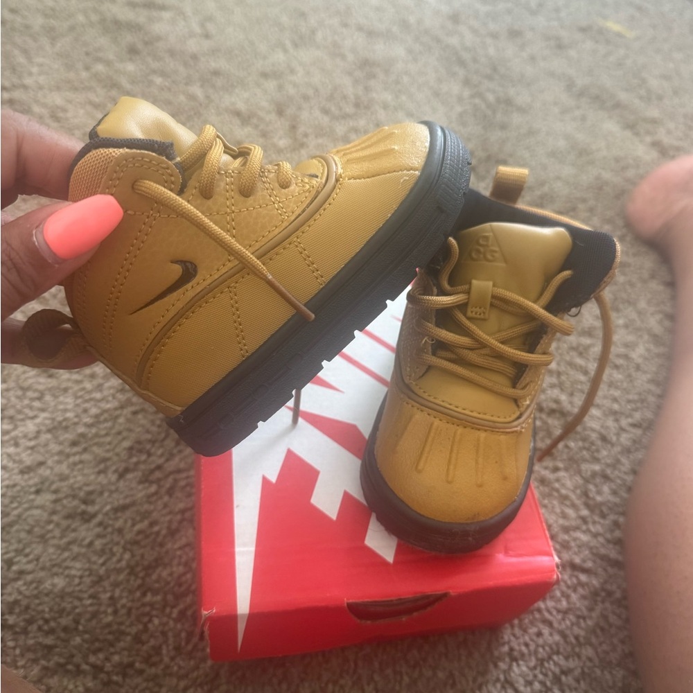 Nike Kids' Tan High-Top Boots